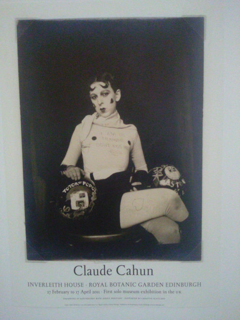 Poster for Claude Cahun's first Art Exhibition
